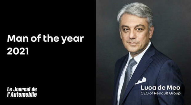 Il periodico Journal de l’Automobile ha assegnato il titolo di Uomo dell’Anno 2021 al direttore generale del Gruppo Renault Luca de Meo