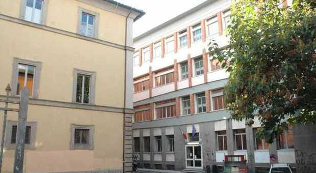 Una delle sedi del Liceo scientifico Ruffini di Viterbo