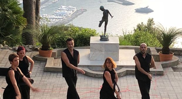 Capri: a Villa Lysis va in scena il mito con il teatro danzato della compagnia Anima Nuda