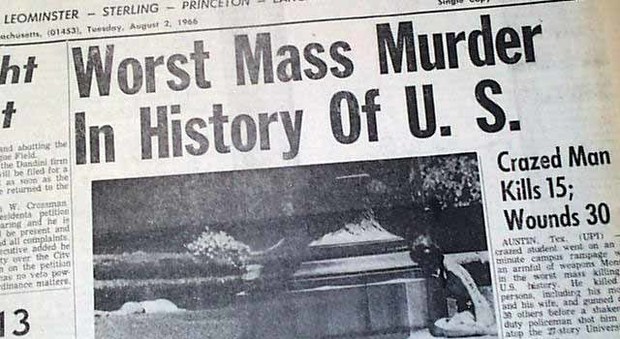 Usa, il primo massacro 50 anni fa in un campus universitario: all'Università del Texas si commemorano le vittime