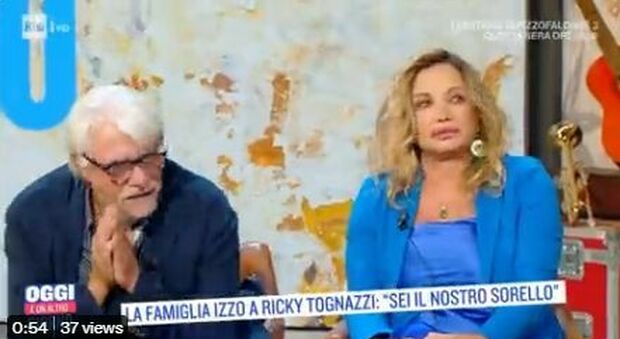 Ricky Tognazzi e la confessione in diretta sulla moglie Simona Izzo a Oggi è un altro giorno: «Non posso farne a meno»