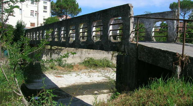 Il ponte sul torrente Serretelle all'Epitaffio