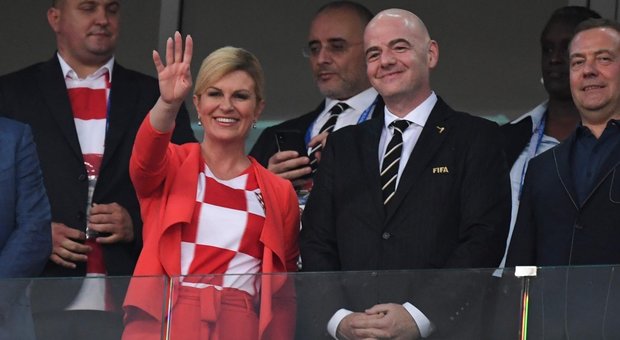 Francia-Croazia, Presidente croata: «Credo nella nostra vittoria»