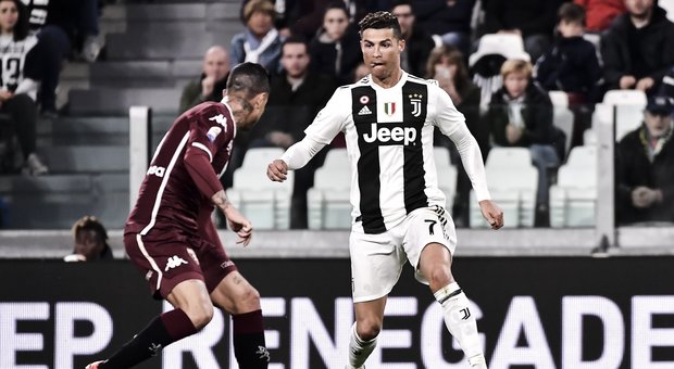 Ronaldo salva la Juve, con il Toro è 1-1