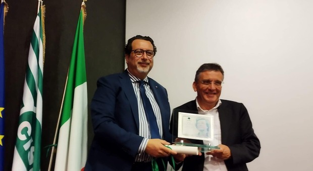 Inail Puglia riceve dalla Cisl il premio Tina Anselmi: «Per l'impegno nel promuovere sicurezza sul lavoro»