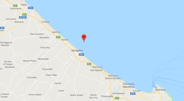 Terremoto al largo di Senigallia di 2.8, allarme tra i bagnanti da Ancona sino a Fano