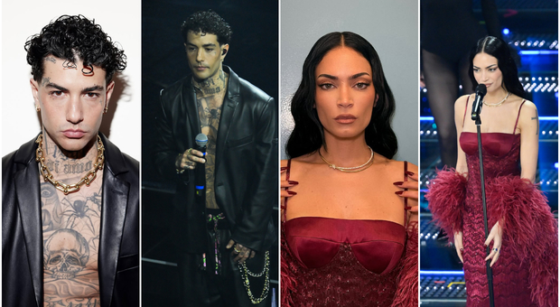 Sanremo 2025, Tony Effe e la collana rimossa perché «troppo riconoscibile»: ma Elodie sale sul palco con un gioiello (da 43mila euro) dello stesso sponsor Social+IPA