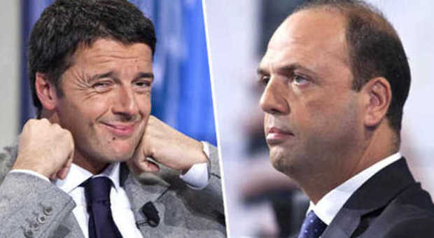 Legge elettorale, Renzi vede Alfano. Altolà dei bersaniani al segretario: no all'incontro con Berlusconi