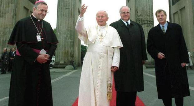 Papa Giovanni Paolo II a Berlino il 23 giugno 1996