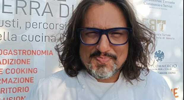 Alessandro Borghese al live cooking show dei casoni di Bibione
