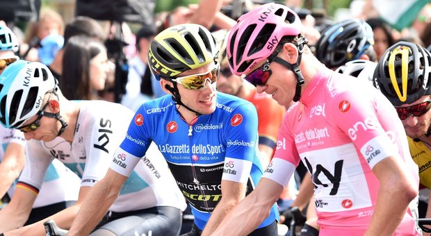 Giro d'Italia, Nieve vince la penultima tappa, maglia rosa a Froome con passerella a Roma
