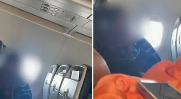 Sesso sui sedili dell'aereo durante il volo, i passeggeri sotto choc: «Era palese, è stato disgustoso»