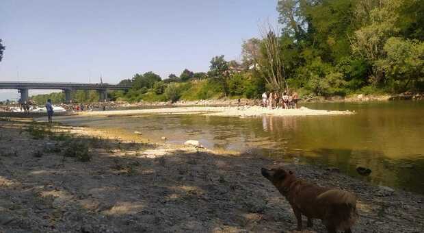 Il punto sul fiume Brenta in cui sono state ritrovate le ossa