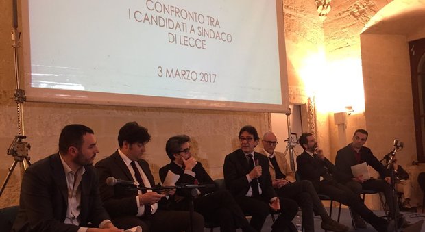 Lecce, candidati sindaco a confronto sui temi della città