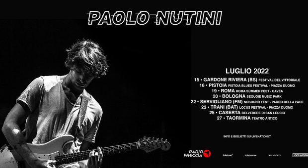 Paolo Nutini, il tour estivo in Italia: tutte le date e i prezzi dei biglietti