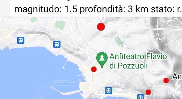 Terremoto a Napoli oggi: scossa nei Campi Flegrei alle 7:26