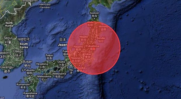 Forte terremoto a Fukushima, avvertito sino a Tokyo