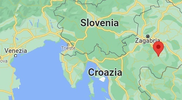 Terremoto oggi in Croazia