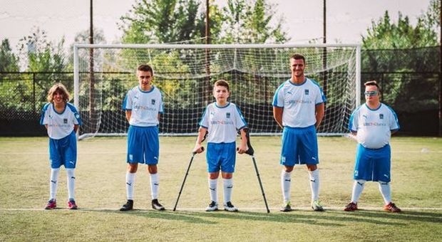 Ubi Banca, al via partnersip con Insuperabili Onlus per scuole calcio disabili
