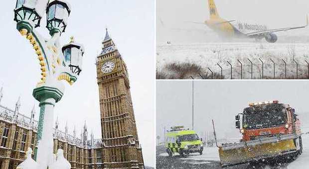 La Gran Bretagna si prepara all'inverno più freddo degli ultimi 100 anni