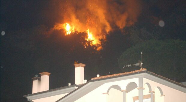 Incendio in Riviera