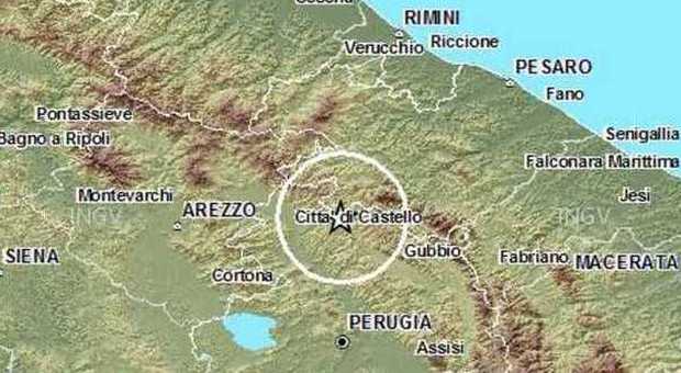 Terremoto, la terra trema in Altotevere: scossa di 2.8 avvertita dalla gente