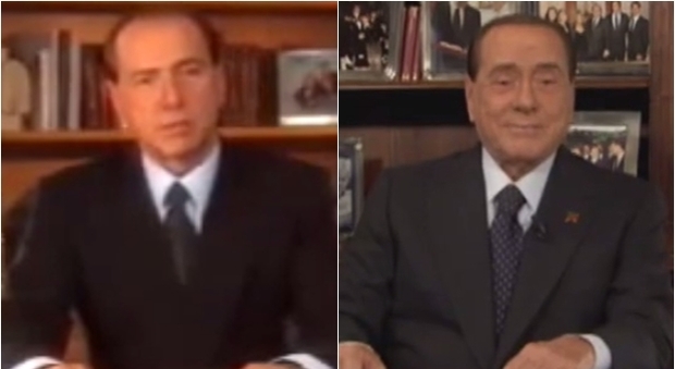 Silvio Berlusconi nel video come nel 1994: «L'Italia è il paese che amo»
