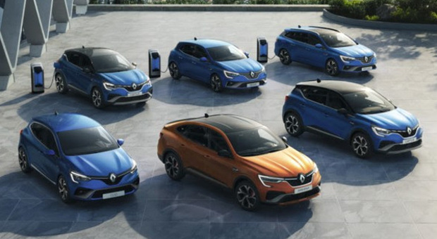 La gamma elettrificata di Renault