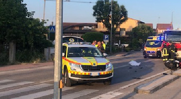 Incidente sulla Castellana, motociclista muore sul colpo davanti alla "Fornace"