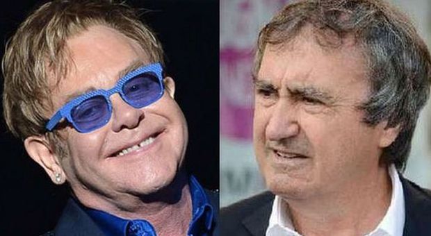 Elton John contro Brugnaro per il bando ​dei testi gender: «Bigotto e bifolco»
