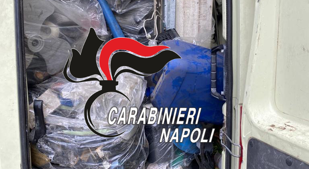 Abbandona rifiuti lungo via Ripuaria ma viene beccato dai carabinieri
