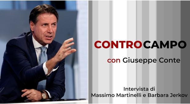 Controcampo, oggi alle 16 l'intervista del direttore Martinelli a Giuseppe Conte