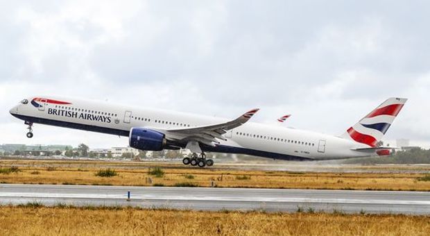 British Airways, preso in consegna il primo A350-1000