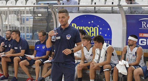 Il coach Alessandro Rossi (Foto Meloccaro)