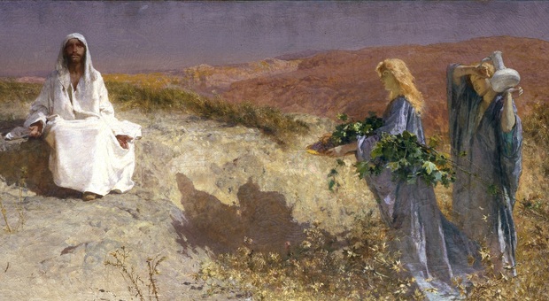 Il Cristo nel deserto di Domenico Morelli