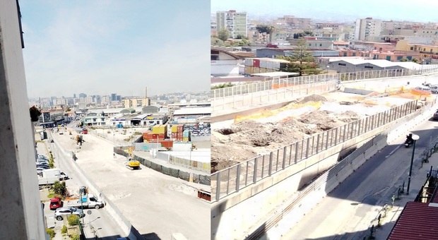 Napoli Est, lavori del cavalcavia di Barra: sos dei residenti sui tempi di chiusura
