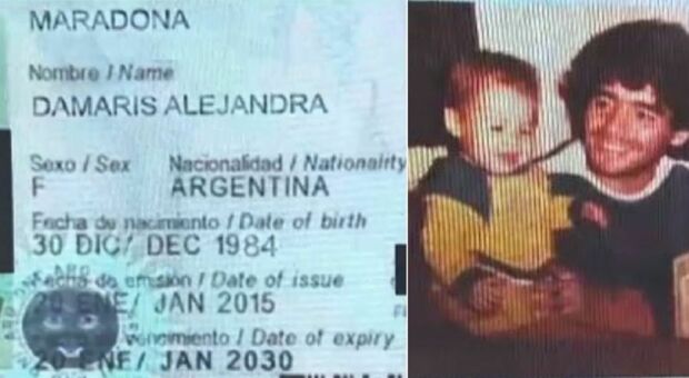Maradona, spunta un'altra figlia: «È nata nel suo primo anno a Napoli»