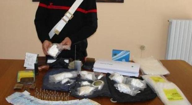 Blitz dei carabinieri, sequestrata droga da spacciare nel Sannio