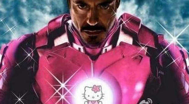 Iron Man rivisitato in stile gattina