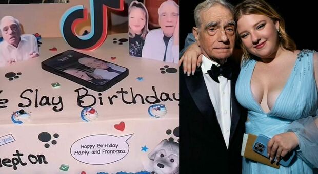 Martin Scorsese festeggia 81 anni, la festa di compleanno insieme alla figlia: la torta è un omaggio a TikTok