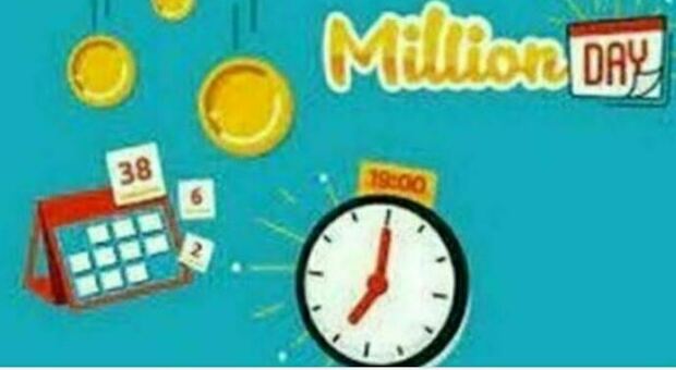 Million Day, in diretta l'estrazione dei numeri vincenti di oggi lunedì 20 settembre 2021