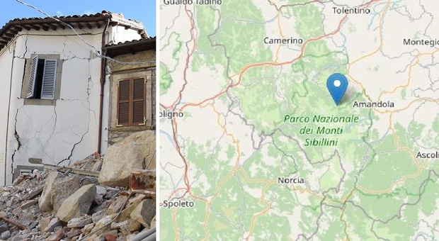 Sciame sismico scuote il cratere delle Marche devastato 6 anni fa: la scossa più forte a Bolognola