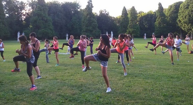 Fino a settembre al parco Querini si terranno lezioni di ginnastica e fitness