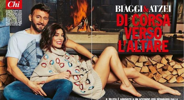 Max Biaggi, matrimonio in vista con Bianca Atzei