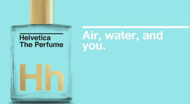 Helvetica Perfume: il profumo fatto di nulla che costa 62 dollari