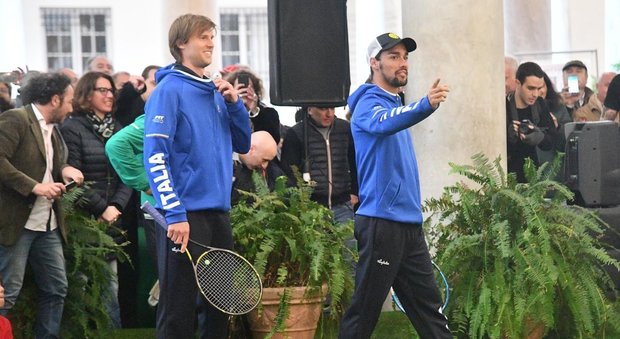 Coppa Davis, Noah: «Non solo Fognini, l'Italia è temibile». Barazzutti: «E' dura, ma tutto è possibile»