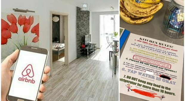 Prende una casa in affitto su Airbnb, poi scopre la beffa: «C'era un foglio con delle regole assurde»