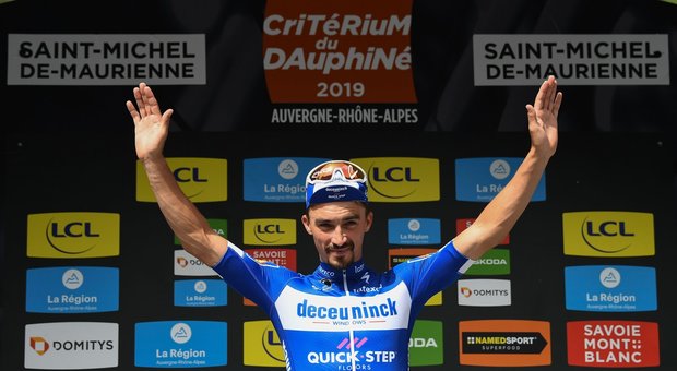 Delfinato, Alaphilippe vince la sesta tappa da Saint Vulbas a Saint Michel de Maurienne