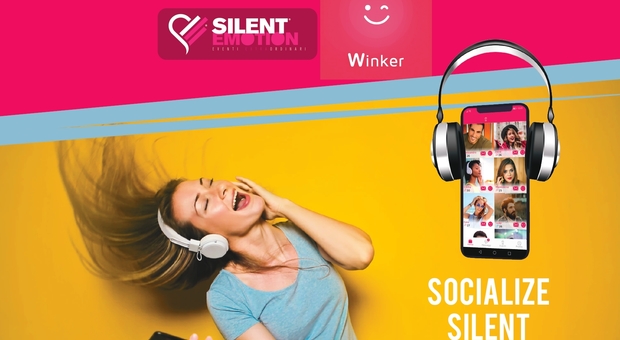 La silent disco diventa una App, ed è anche social