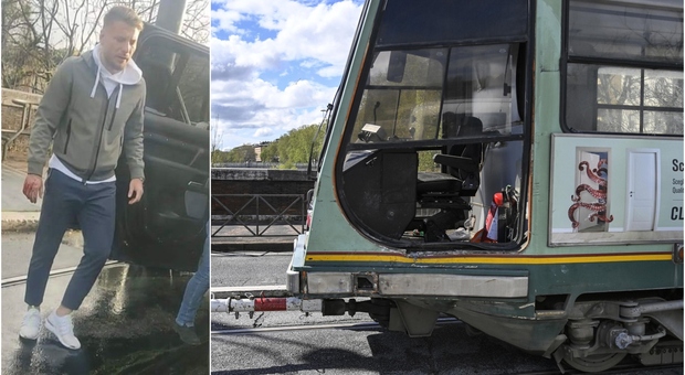 Ciro Immobile e l'incidente a Roma, l'autista del tram ai colleghi: «Semaforo verde, l'auto è arrivata a tutta velocità e sono svenuto»